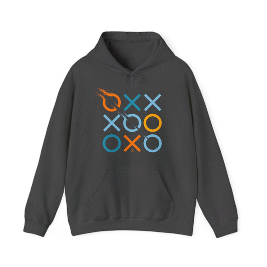 Tic-Tac-Toe game, Noughts and Crosses, Board Game Hoodie