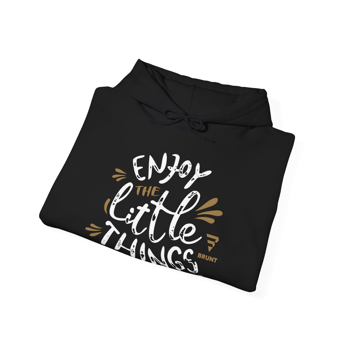 "Enjoy the Little Things" - Creative Typography Hoodie