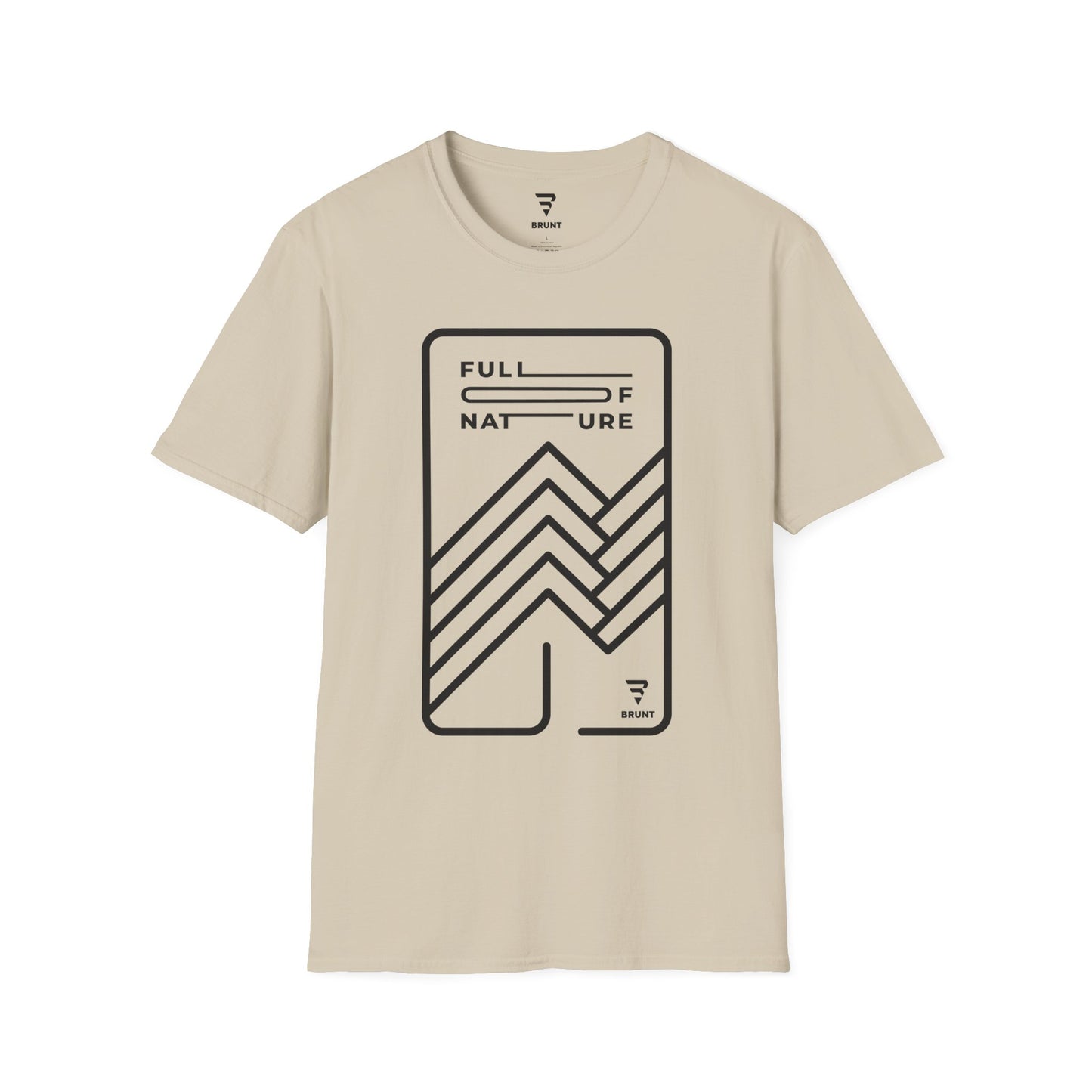 Embrace the serenity of the outdoors with our "Full of Nature" T-shirt