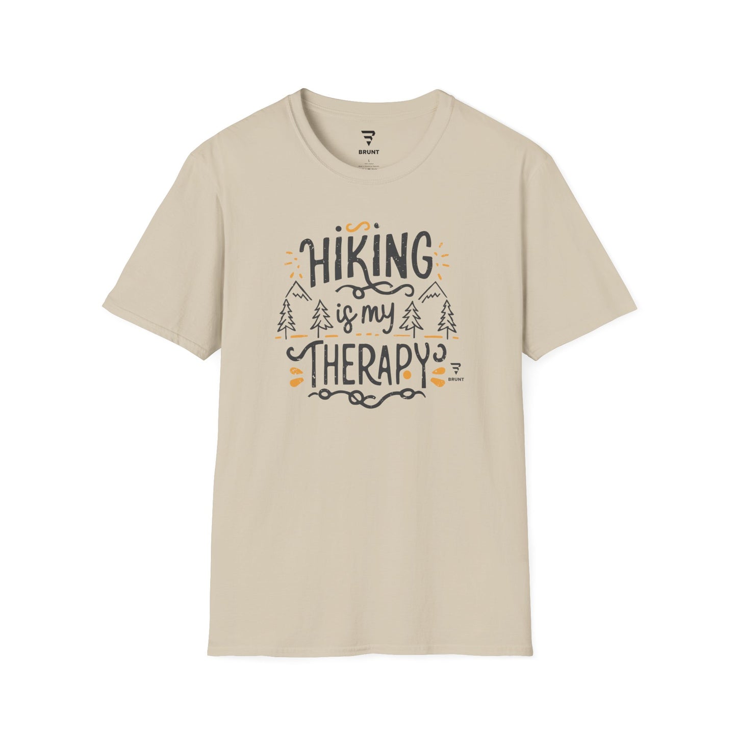 "Hiking is My Therapy " - The Perfect Companion for Your Outdoor Adventures T-Shirt