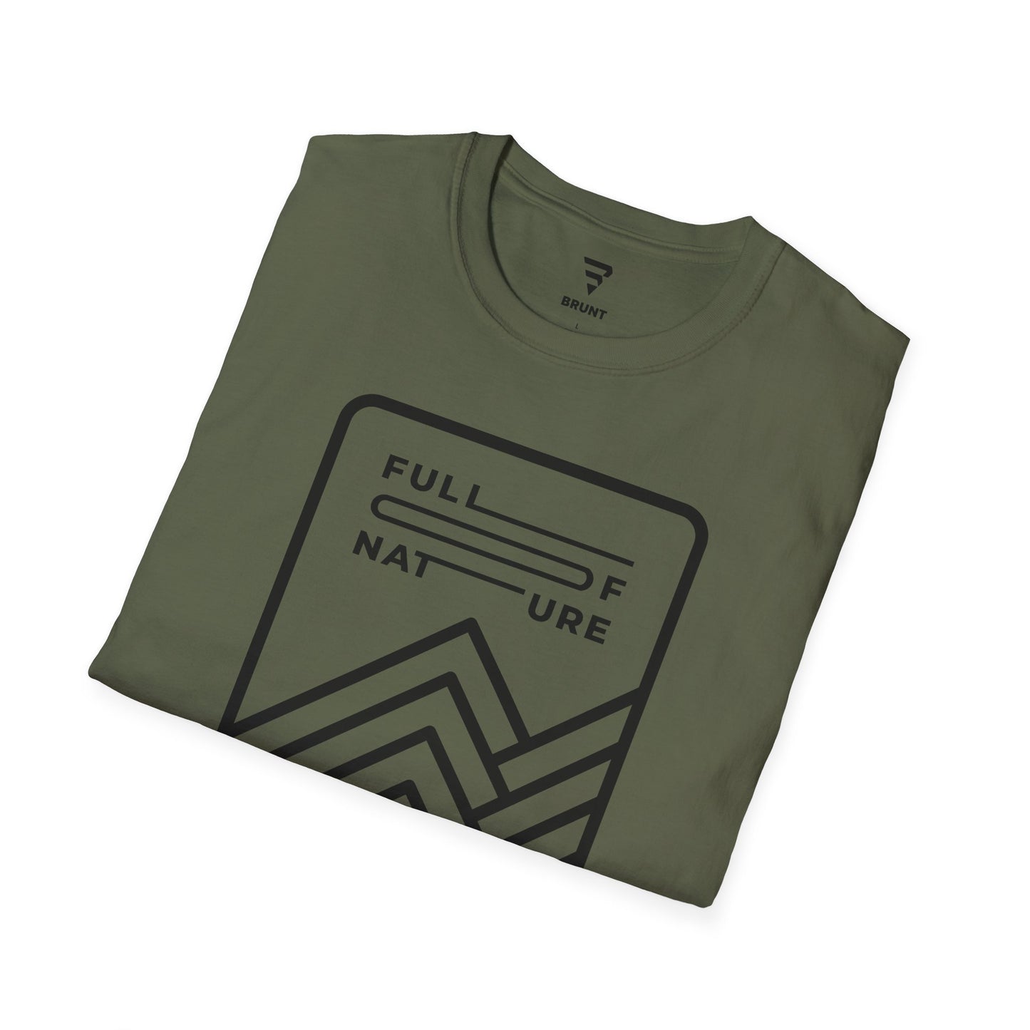 Embrace the serenity of the outdoors with our "Full of Nature" T-shirt