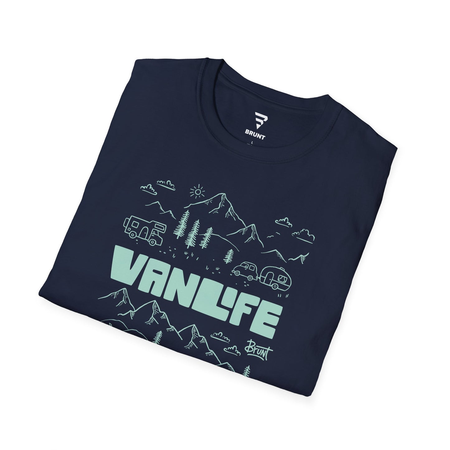 Embrace the spirit of freedom and adventure with the "Vanlife" Women’s T-Shirt!