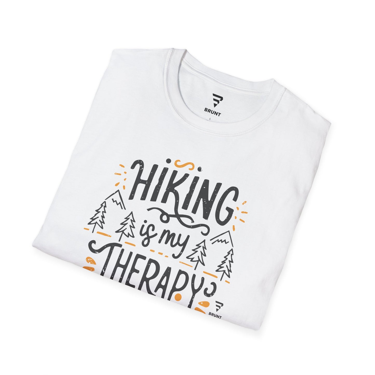 "Hiking is My Therapy " - The Perfect Companion for Your Outdoor Adventures T-Shirt