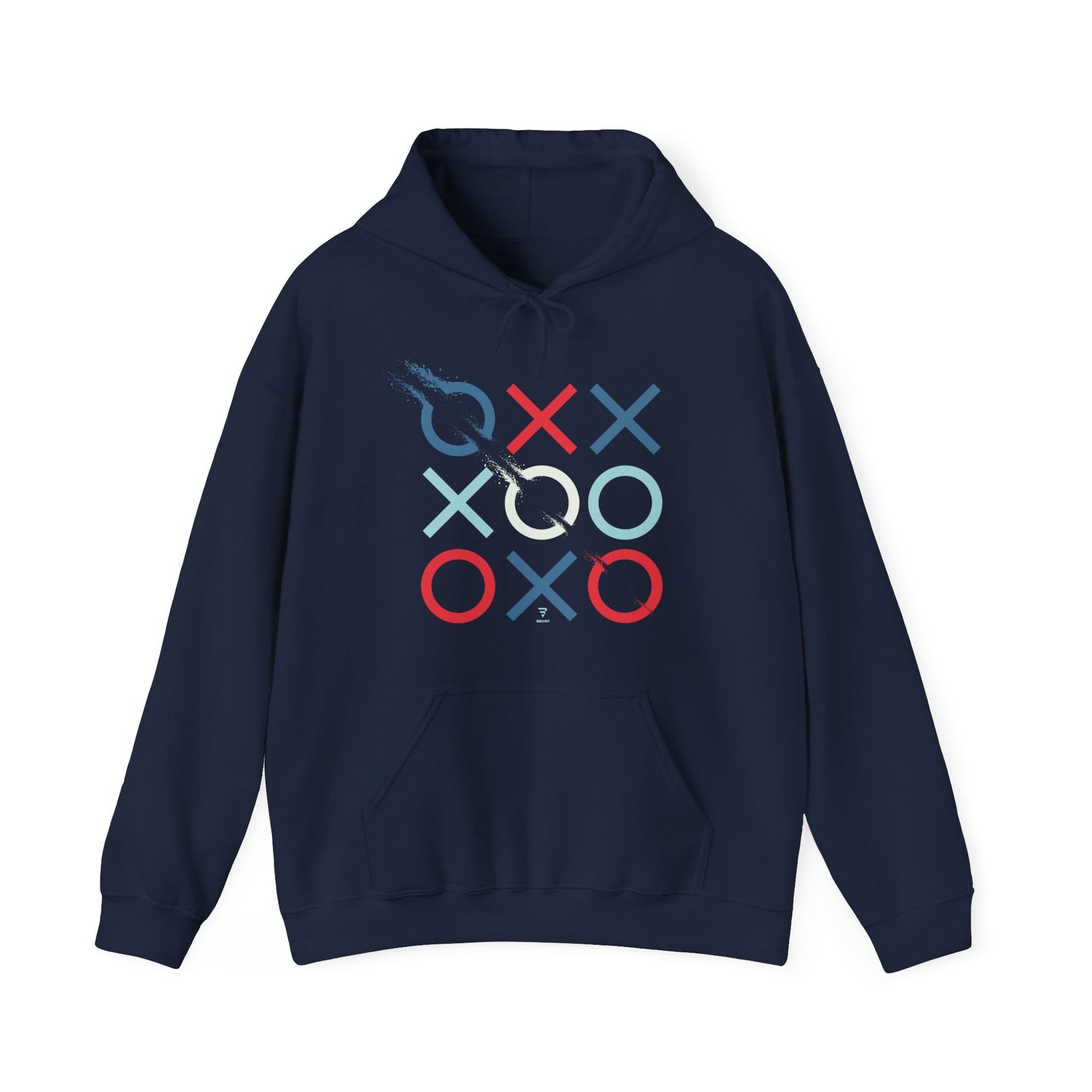 Tic-Tac-Toe game, Noughts and Crosses, Board Game Hoodie