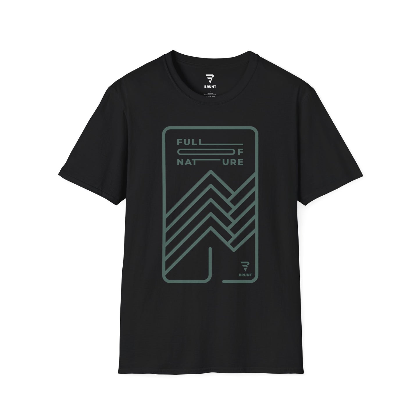 Embrace the serenity of the outdoors with our "Full of Nature" T-shirt