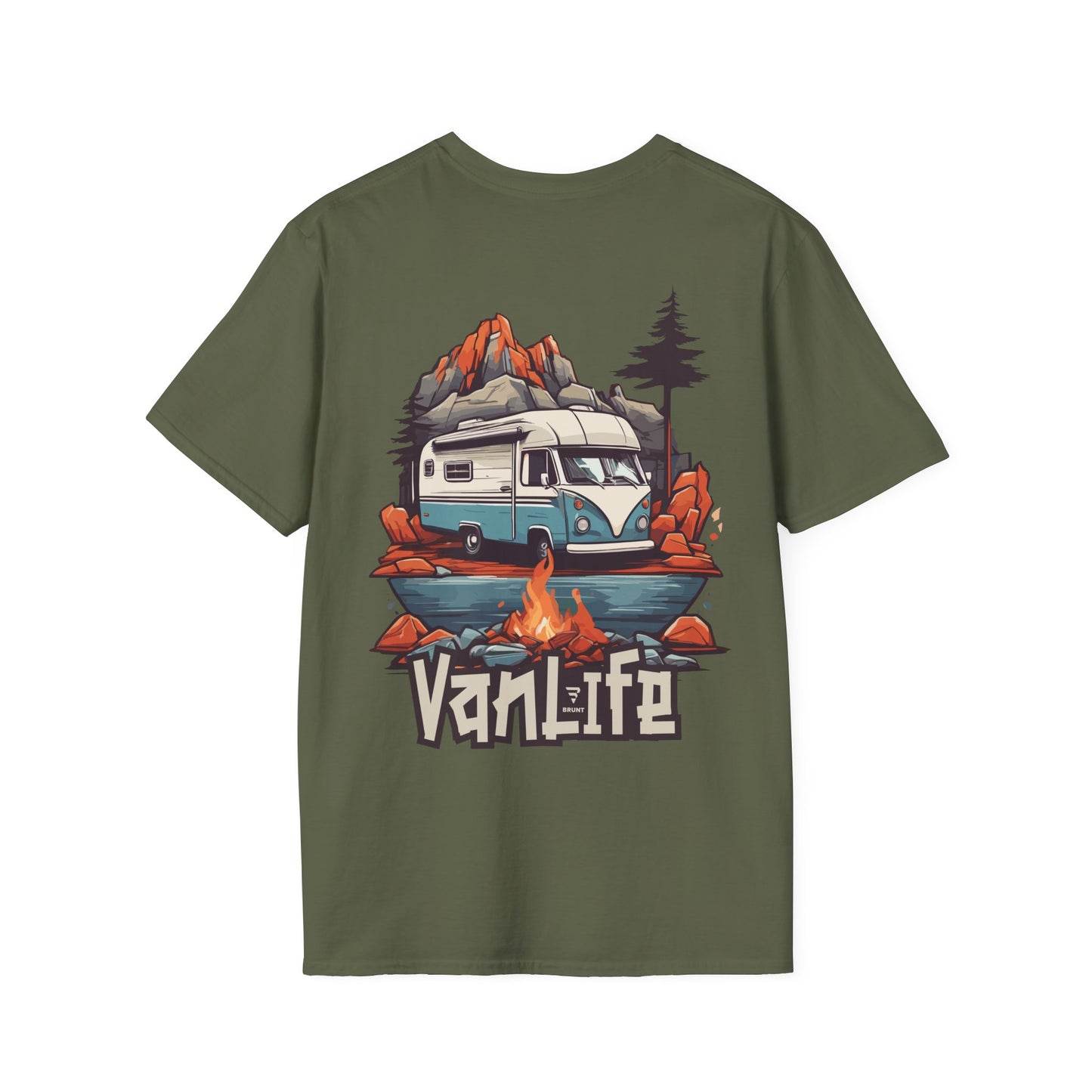 Embrace the spirit of freedom and adventure with the "Vanlife" Women’s T-Shirt!