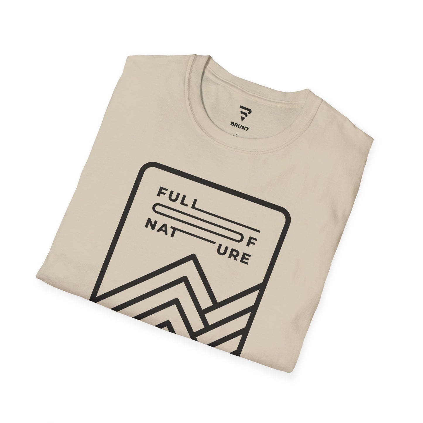 Embrace the serenity of the outdoors with our "Full of Nature" T-shirt