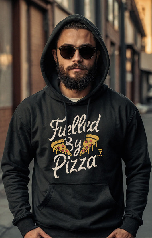 "Fuelled by Pizza" - Hoodie