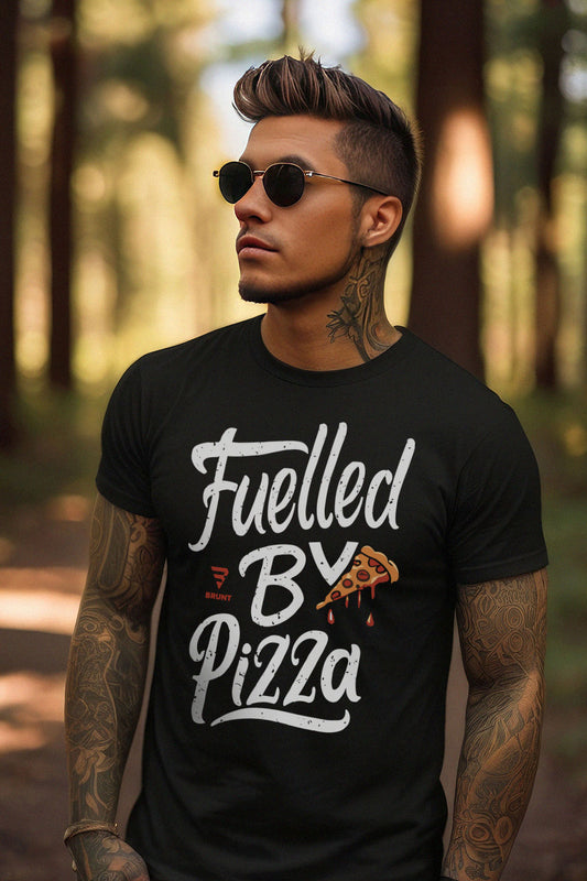 "Fuelled by Pizza" - T-shirt