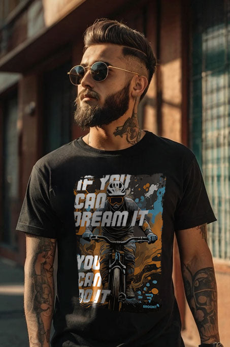 "If You Can Dream It, You Can Do It" Downhill Bike T-shirt