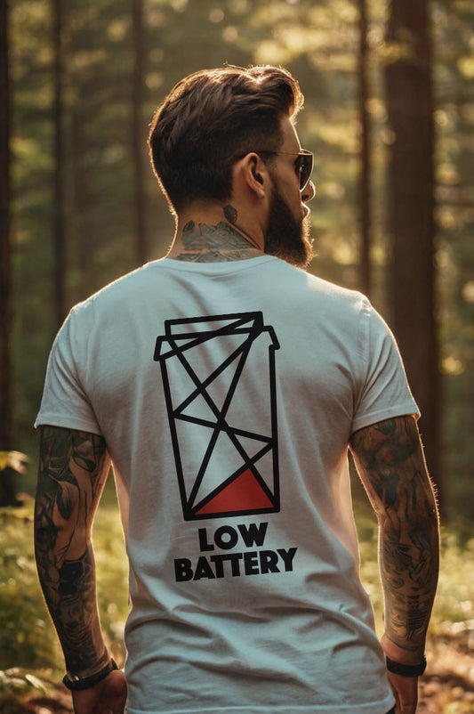 "Low Battery" men’s T-shirt