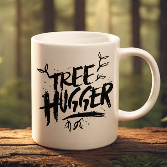 "Tree Hugger" coffee mug