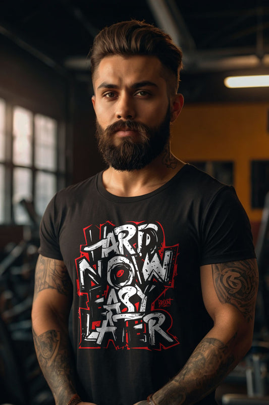 "Hard Now Easy Later" Men’s T-Shirt