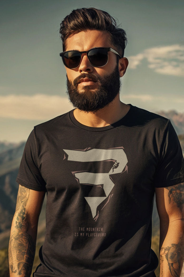 "The Mountain is My Playground" Men’s T-Shirt