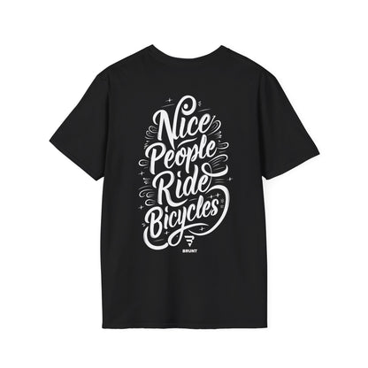 "Nice People Ride Bicycles" T-Shirt – The Perfect Biking Gift for Him