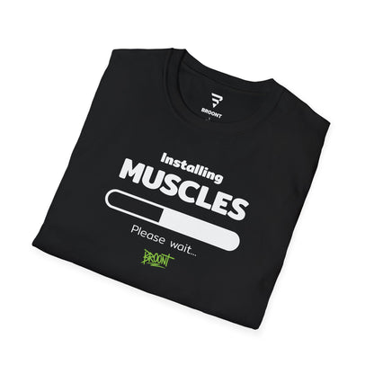 "Installing MUSCLES" Men’s T-Shirt