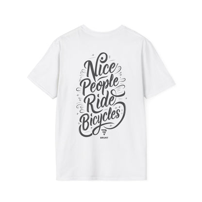 "Nice People Ride Bicycles" T-Shirt – The Perfect Biking Gift for Him