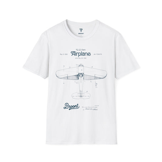 Celebrate the spirit of innovation and aviation history with our "Airplane Patent" T-Shirt