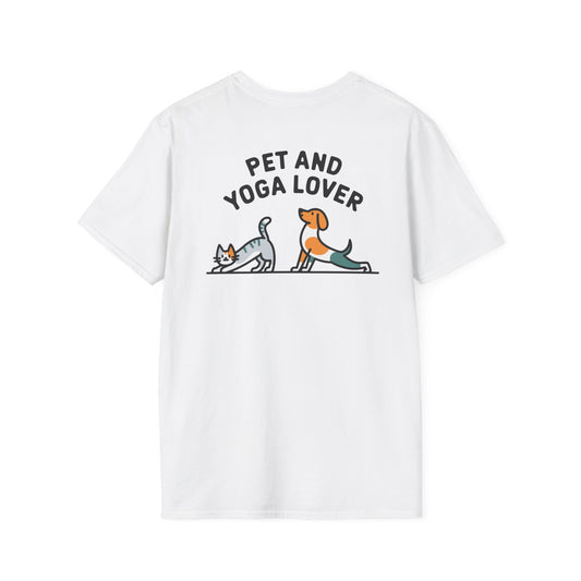 "Pet and Yoga Lover" Women’s T-Shirt