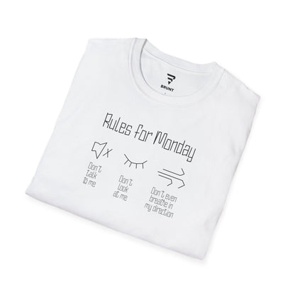 Introducing the "Rules for Monday" Women’s T-Shirt