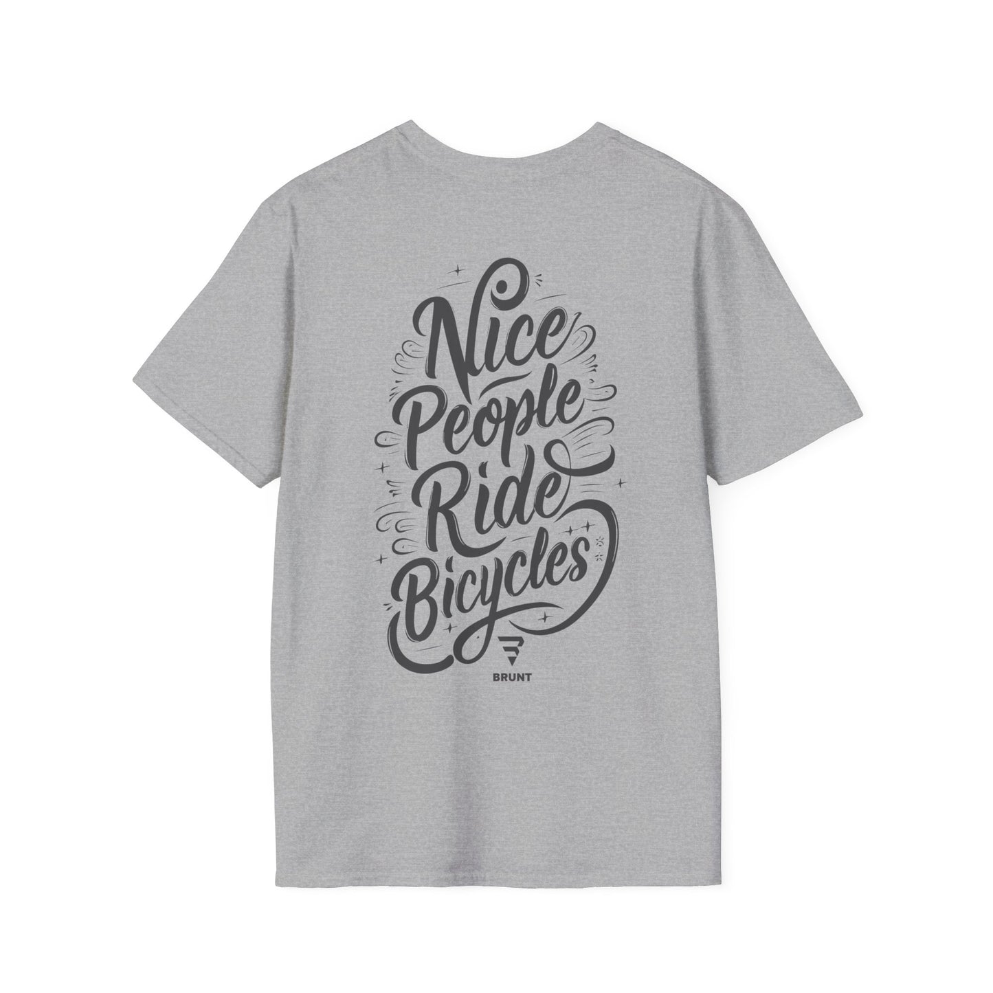 "Nice People Ride Bicycles" T-Shirt – The Perfect Biking Gift for Him