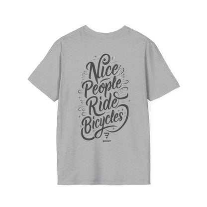 "Nice People Ride Bicycles" T-Shirt – The Perfect Biking Gift for Him