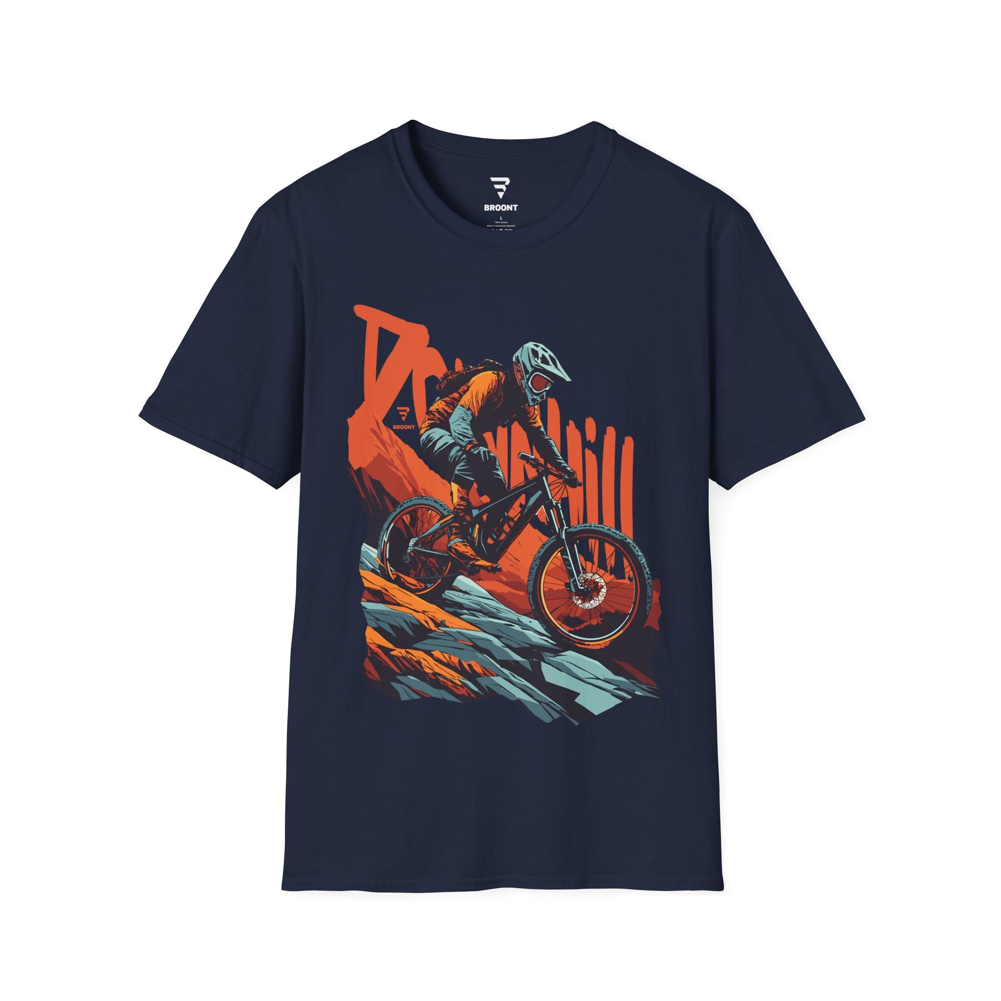 t shirt mountainbike Downhill" Mountain Biking Adventure T-Shirt – Brunt