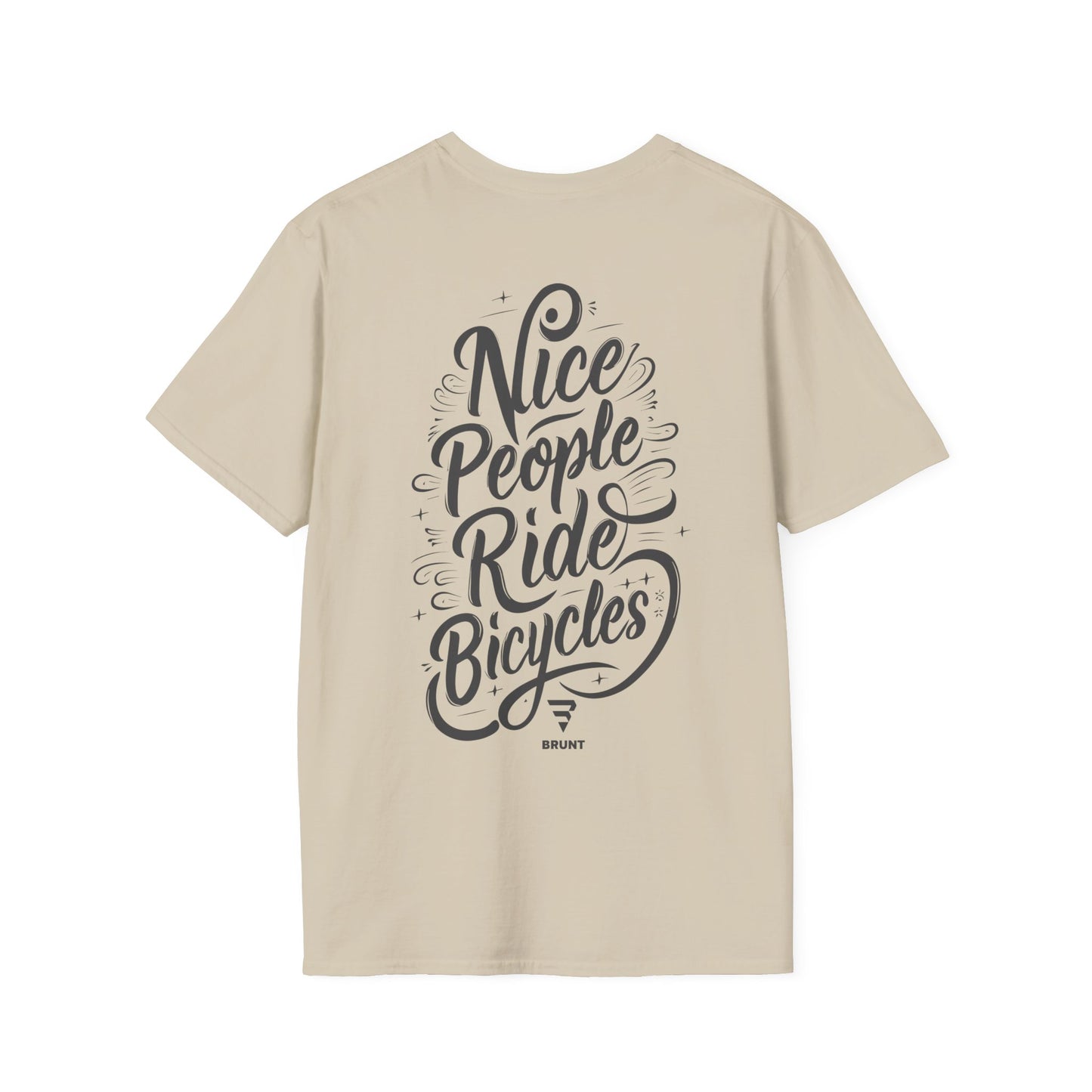 "Nice People Ride Bicycles" T-Shirt – The Perfect Biking Gift for Him