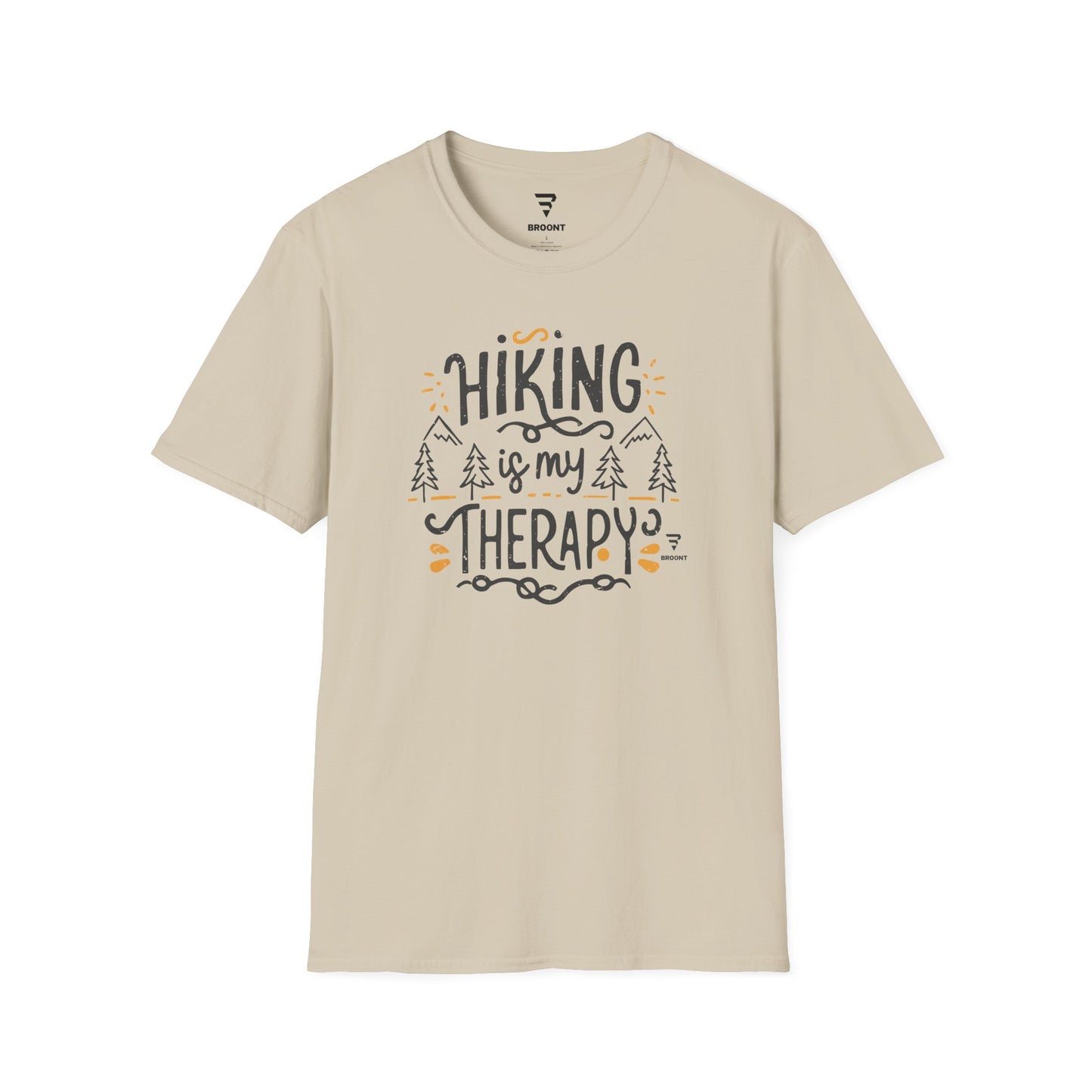 "Hiking is My Therapy " - The Perfect Companion for Your Outdoor Adventures T-Shirt