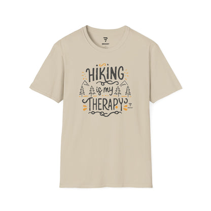 "Hiking is My Therapy " - The Perfect Companion for Your Outdoor Adventures T-Shirt