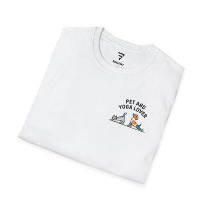 "Pet and Yoga Lover" Women’s T-Shirt