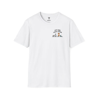 "Pet and Yoga Lover" Women’s T-Shirt