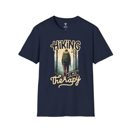 "Hiking is My Therapy " - The Perfect Companion for Your Outdoor Adventures T-Shirt