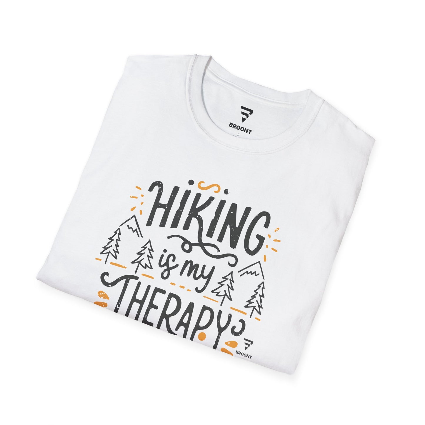 "Hiking is My Therapy " - The Perfect Companion for Your Outdoor Adventures T-Shirt