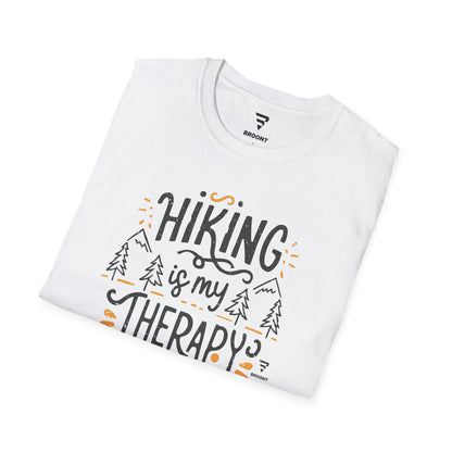"Hiking is My Therapy " - The Perfect Companion for Your Outdoor Adventures T-Shirt