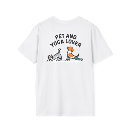 "Pet and Yoga Lover" Women’s T-Shirt