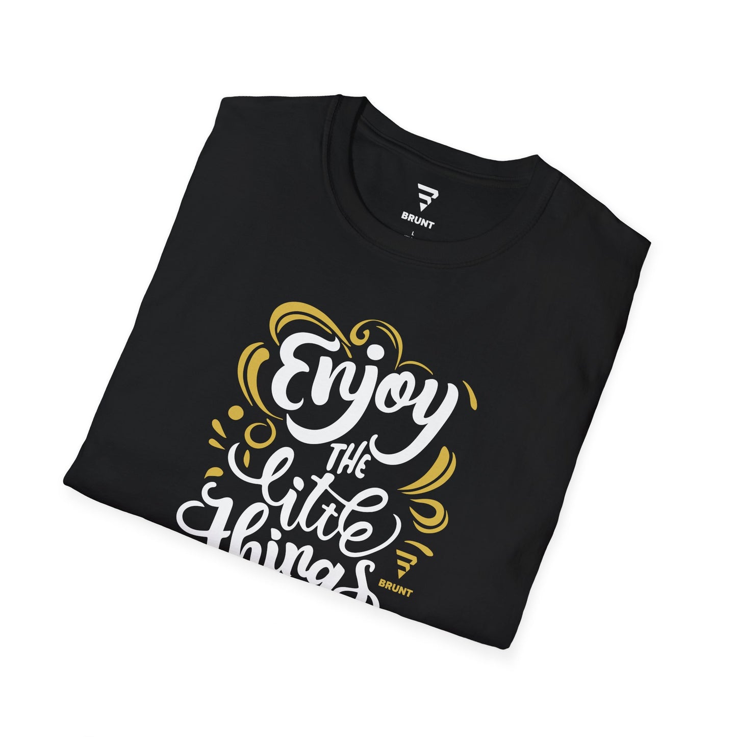 "Enjoy the Little Things" - Creative Typography T-Shirt