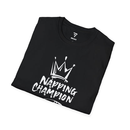 "Napping Champion" - T-Shirt for the Nap King