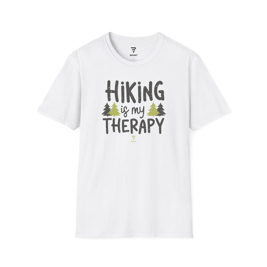 "Hiking is My Therapy" - The Perfect Companion for Your Outdoor Adventures T-Shirt