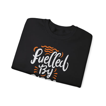 "Fuelled by Pizza" - Pullover Sweatshirt