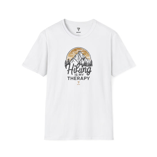 "Hiking is My Therapy " - The Perfect Companion for Your Outdoor Adventures T-Shirt