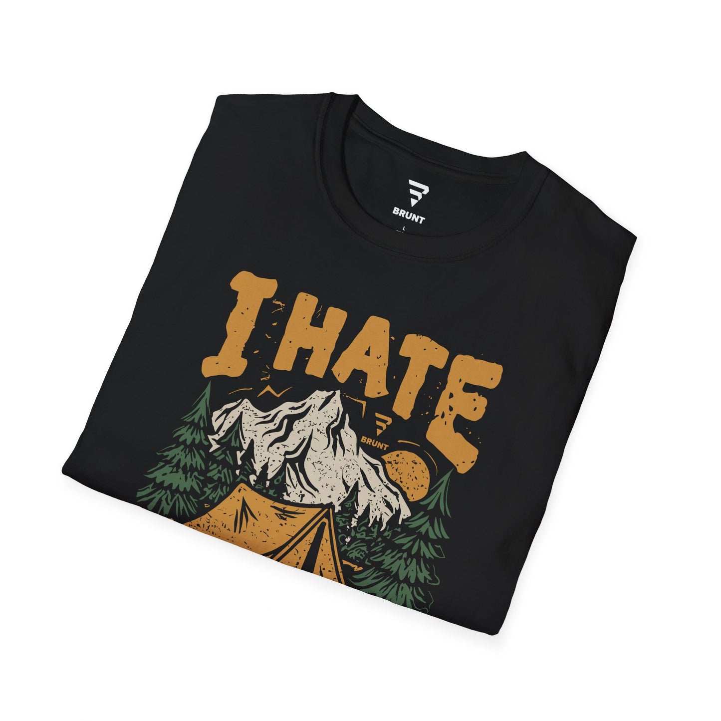 "I Hate People" - Camping, Hiking, Outdoor Essential T-Shirt