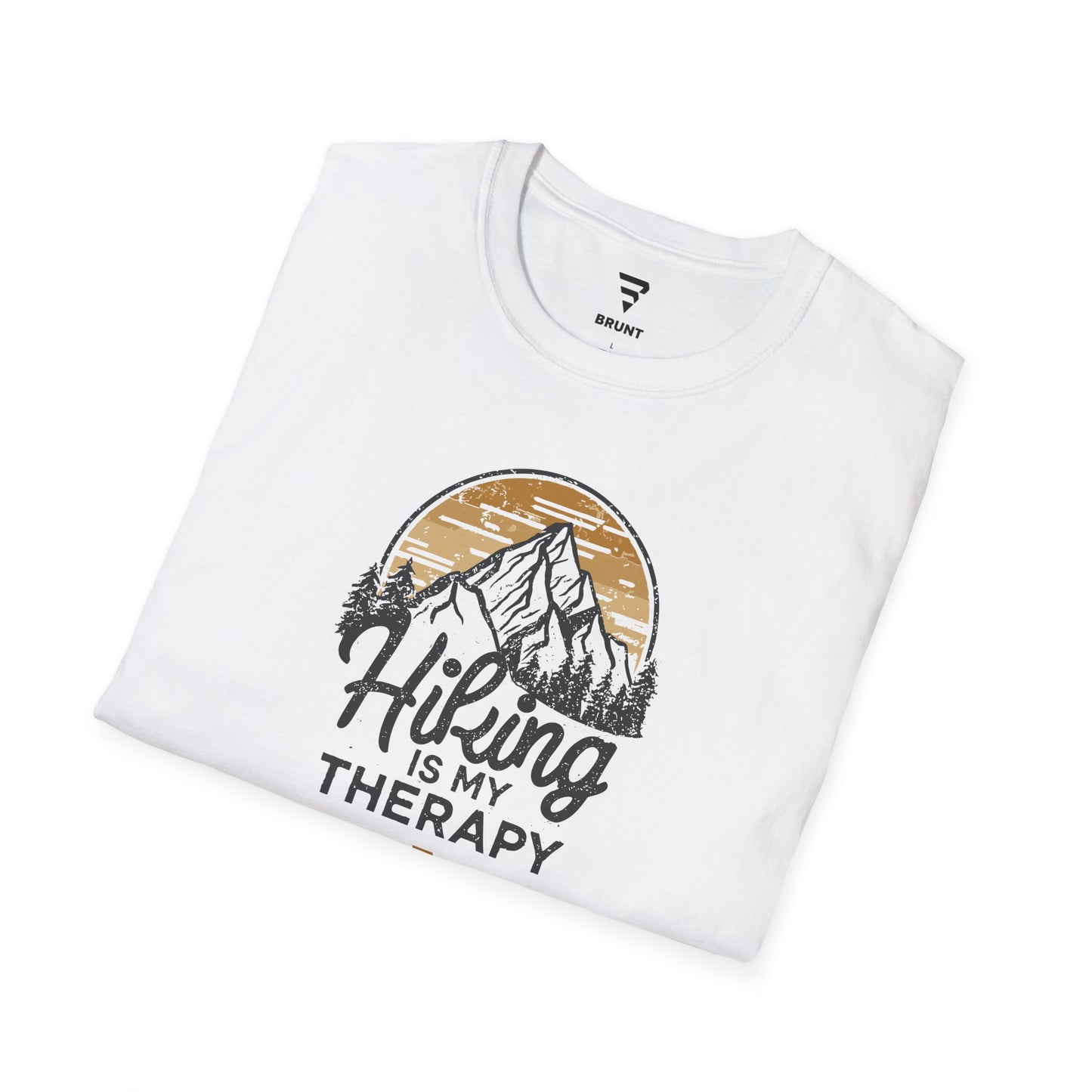 "Hiking is My Therapy " - The Perfect Companion for Your Outdoor Adventures T-Shirt