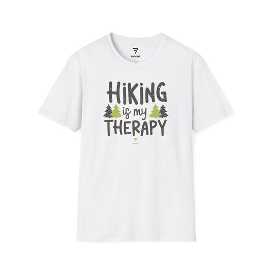 "Hiking is My Therapy" - The Perfect Companion for Your Outdoor Adventures T-Shirt