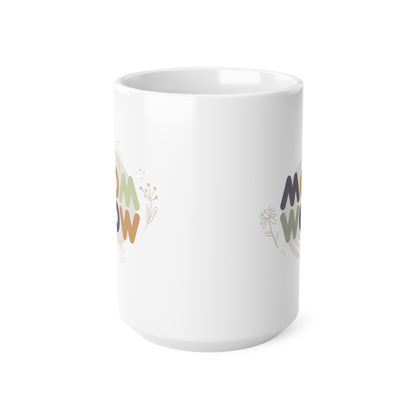 "MOM WOW" coffee mug