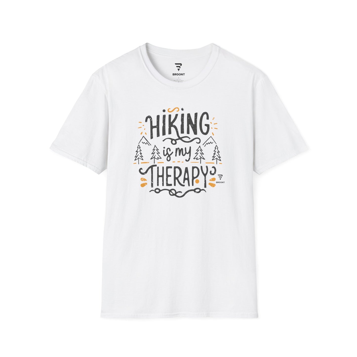 "Hiking is My Therapy " - The Perfect Companion for Your Outdoor Adventures T-Shirt