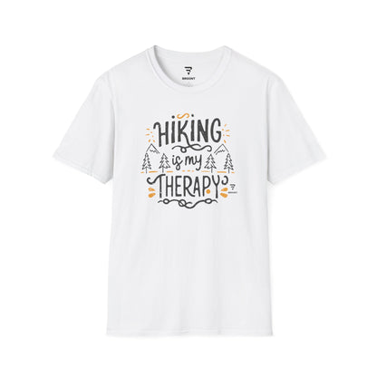 "Hiking is My Therapy " - The Perfect Companion for Your Outdoor Adventures T-Shirt