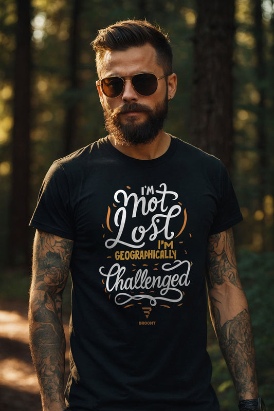 "I'm Not Lost, I'm Geographically Challenged" - The Perfect Companion for Your Outdoor Adventures Tee
