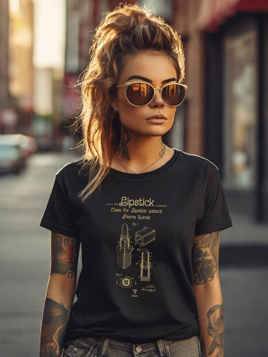 Lipstick Patent T-Shirt