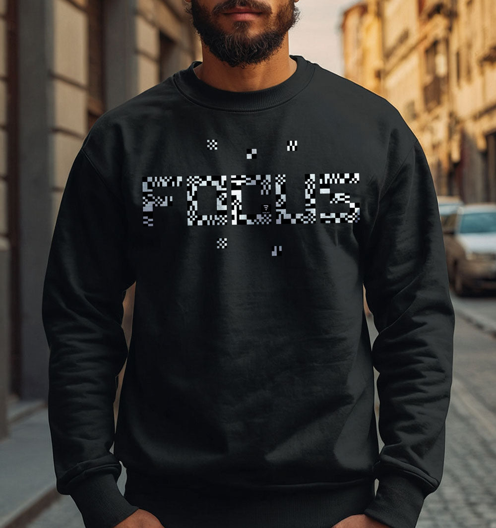 "Focus" Crewneck Sweatshirt – The Ultimate Cozy Gift